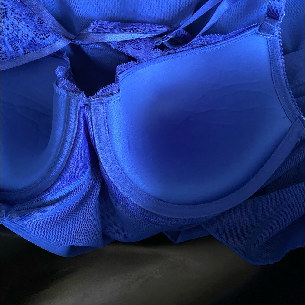 NWT LVR ROYAL BLU Nightgown, L *P1098 - Picture 6 of 6